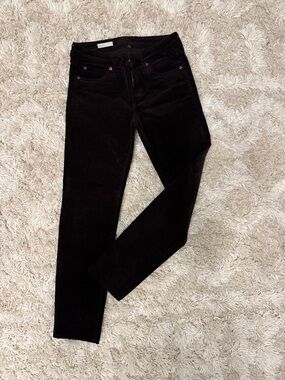 Kut from the Kloth Dark Brown Skinny Corduroy Pants